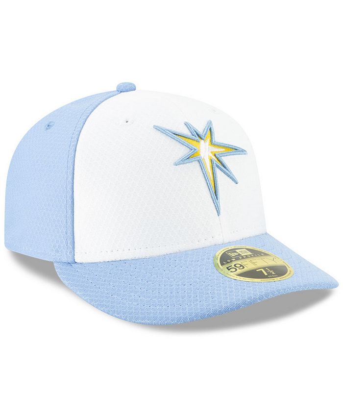 New Era Tampa Bay Rays Batting Practice Low Profile 59FIFTY-FITTED Cap ...