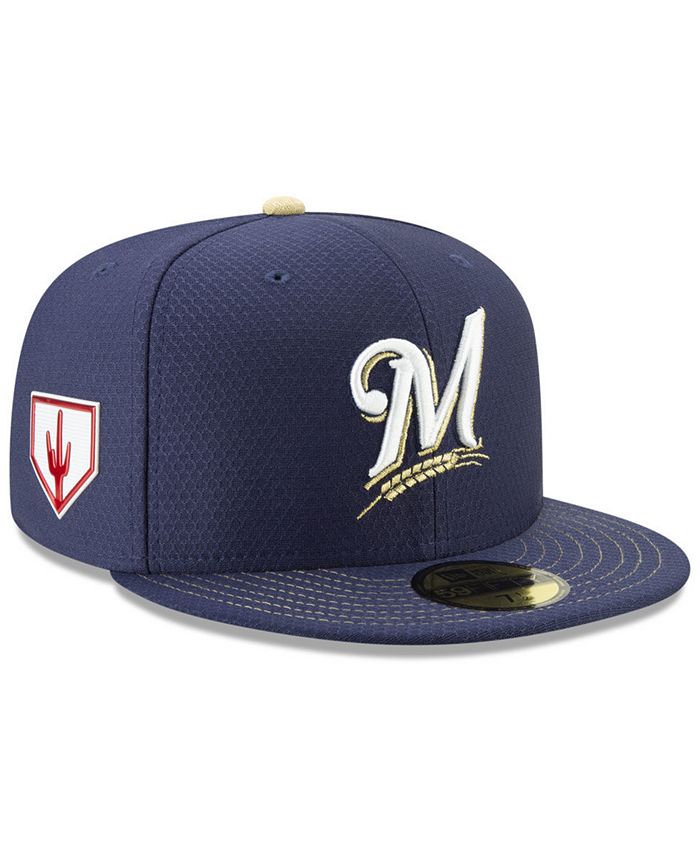 New Era Milwaukee Brewers Spring Training 59FIFTY-FITTED Cap - Macy's