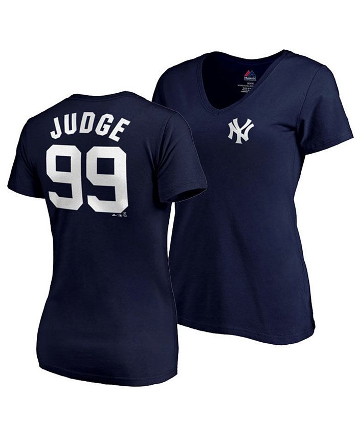 Majestic Women's Aaron Judge New York Yankees Player T-Shirt - Macy's
