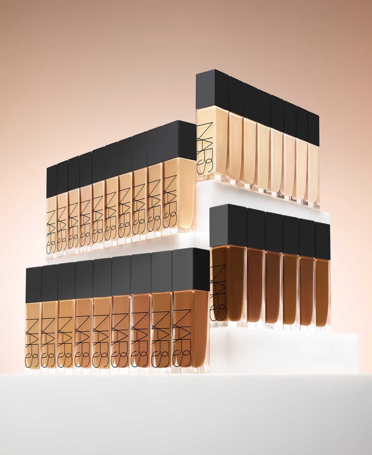 Nars Natural Radiant Longwear Foundation, 1 Oz. In Macao (md4 - Medium-deep To Deep With Wa