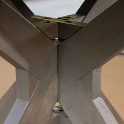 Stamford Outdoor Dining Table (X - Base)