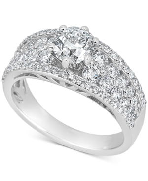image of Diamond Engagement Ring (2-1/4 ct. t.w.) in 14k White Gold