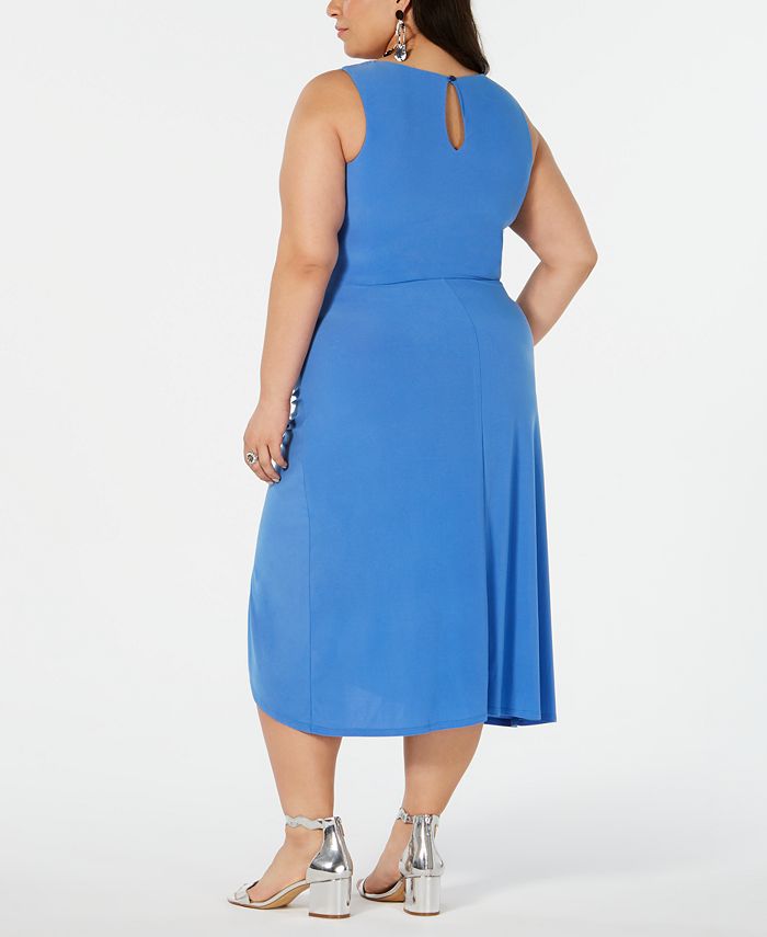 Love Squared Trendy Plus Size Ruched Sheath Dress - Macy's