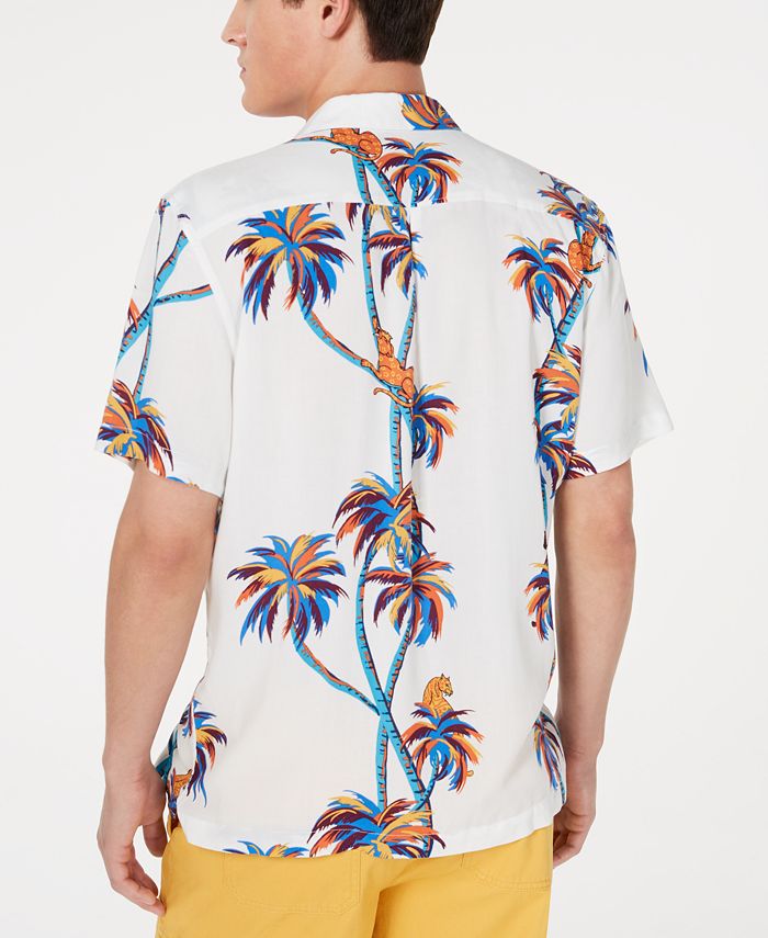 American Rag Men's Twisted Palms Shirt, Created for Macy's - Macy's