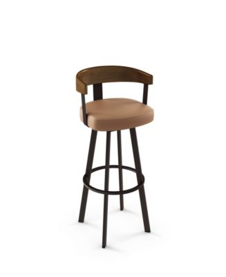 Amisco Lars Swivel Stool - OVERMAX - Macy's