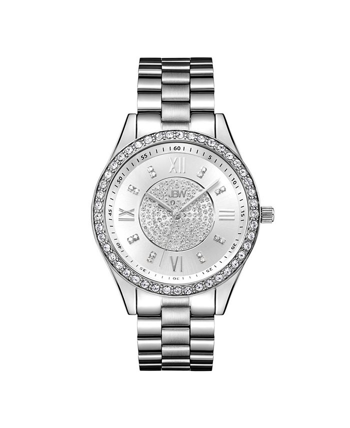 Women s Mondrian Diamond 1 6 ct.t.w. Stainless Steel Watch