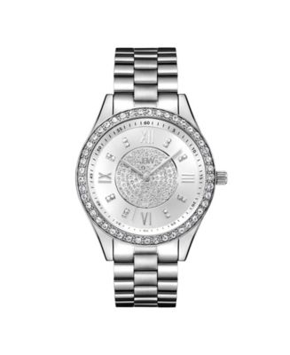 Jbw Women's Mondrian Diamond (1/6 ct.t.w.) Stainless Steel Watch - Macy's