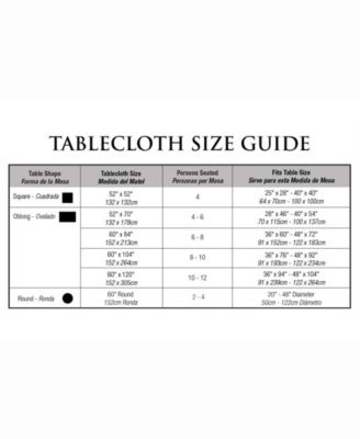 Outdoor Table cloth with Zipper 60" X 120"