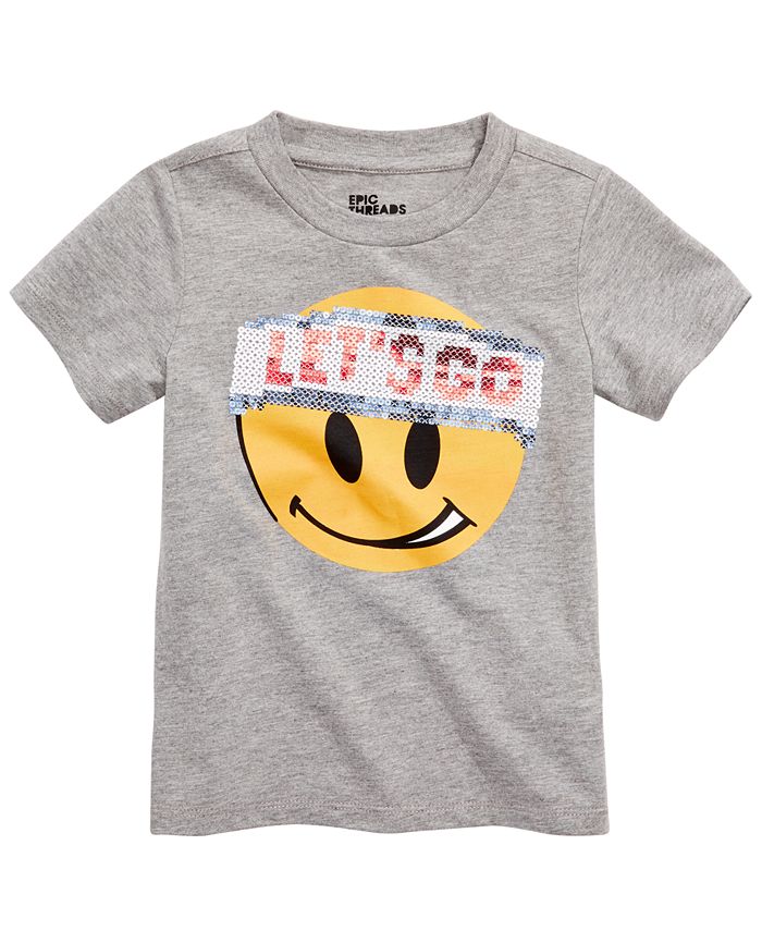 Epic Awesome Smiley Emoji T Shirt For Girls, Boys, Or Kids