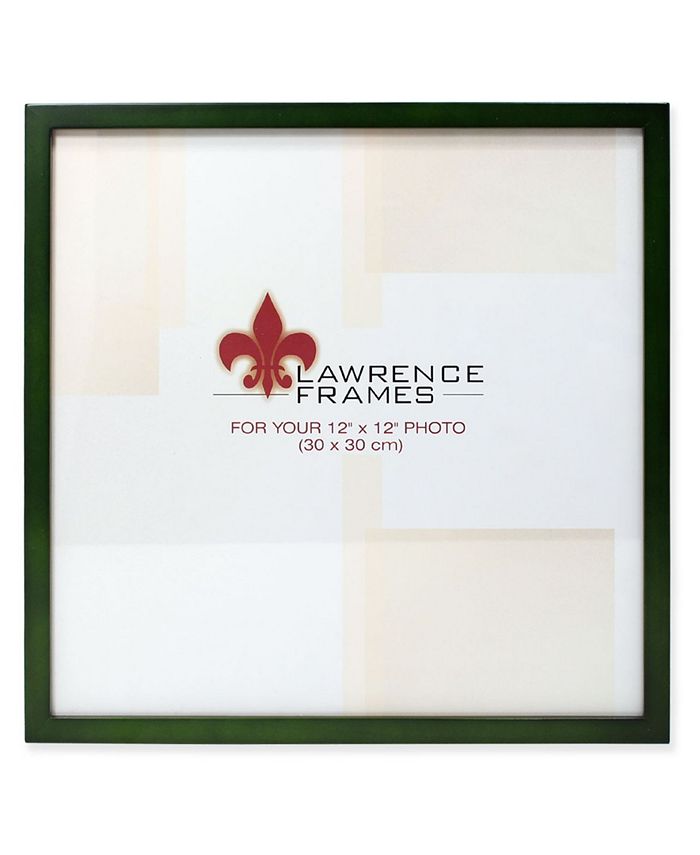 Lawrence Frames Green Wood Picture Frame Gallery Collection 12" x
