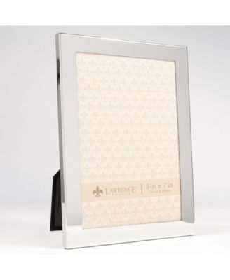 Flat Silver Metal Picture Frame - 5" x 7"
