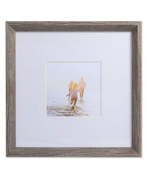 Lawrence Frames Wide Border Matted Frame Gallery Gray 10x10 5