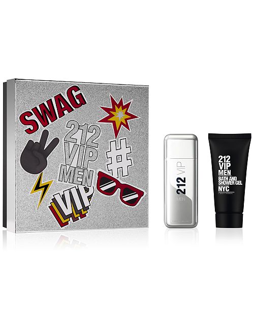Carolina Herrera 212 Vip Men Eau De Toilette 2 Pc Gift Set Reviews All Perfume Beauty Macy S