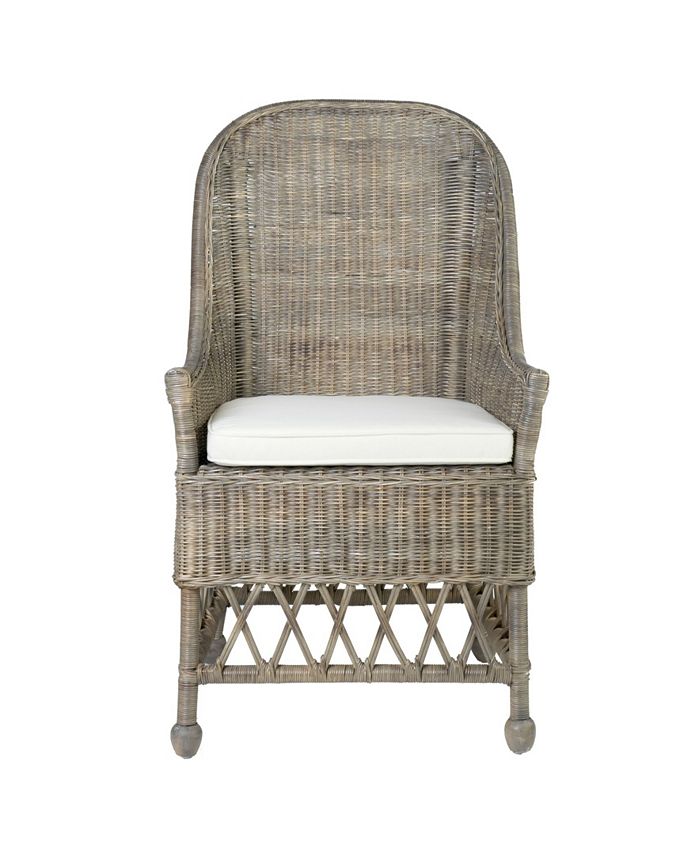 East At Main Marietta Rattan Accent Chair - Macy's