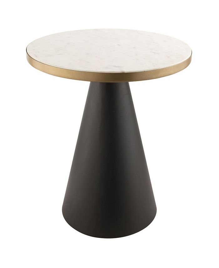 TOV Furniture Richard Marble Side Table Macy's