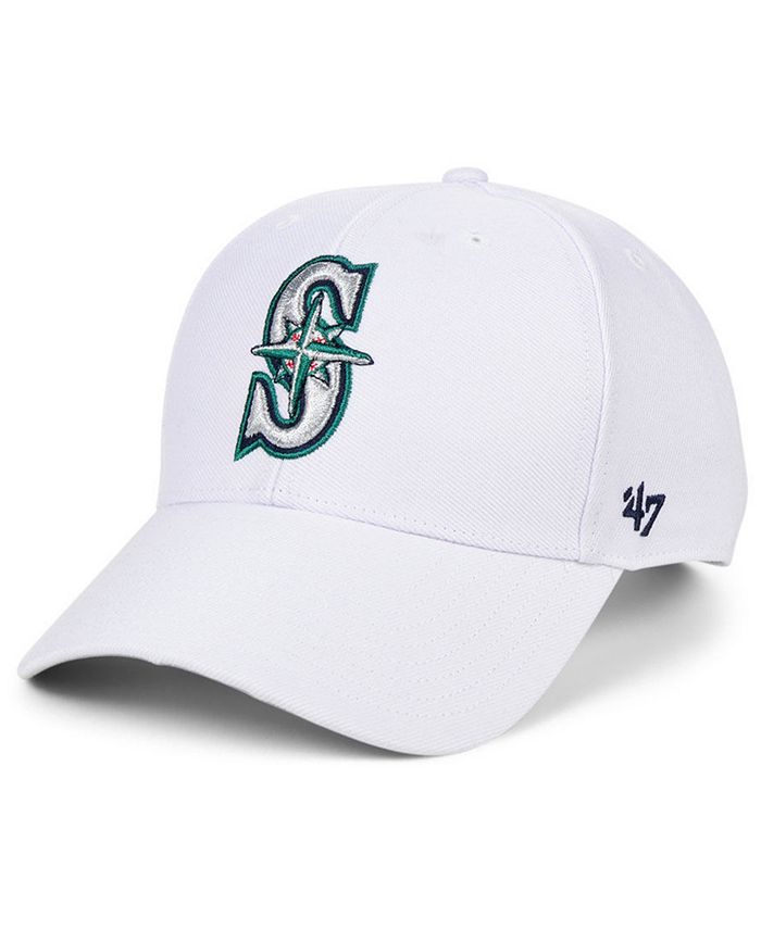 '47 Brand Seattle Mariners White MVP Cap - Macy's