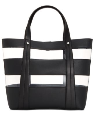 macys clear tote bags