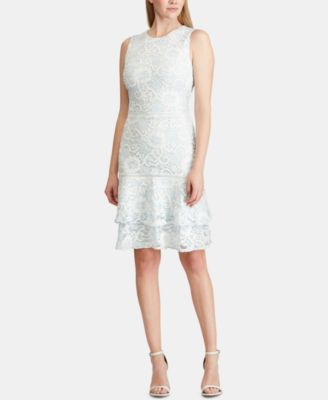 Lauren Ralph Lauren - Tiered Lace Dress