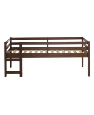 Walker Edison Solid Wood Low Loft Bed - Macy's