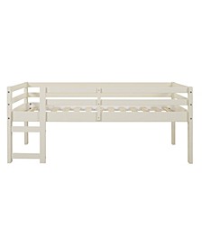 Solid Wood Low Loft Bed