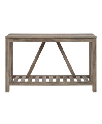 52" Modern Farmhouse Entryway Table