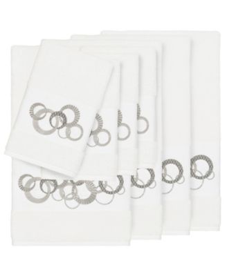 Turkish Cotton Annabelle 8-Pc. Embellished Towel Set