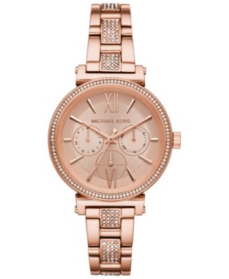 michael kors sofie watch rose gold