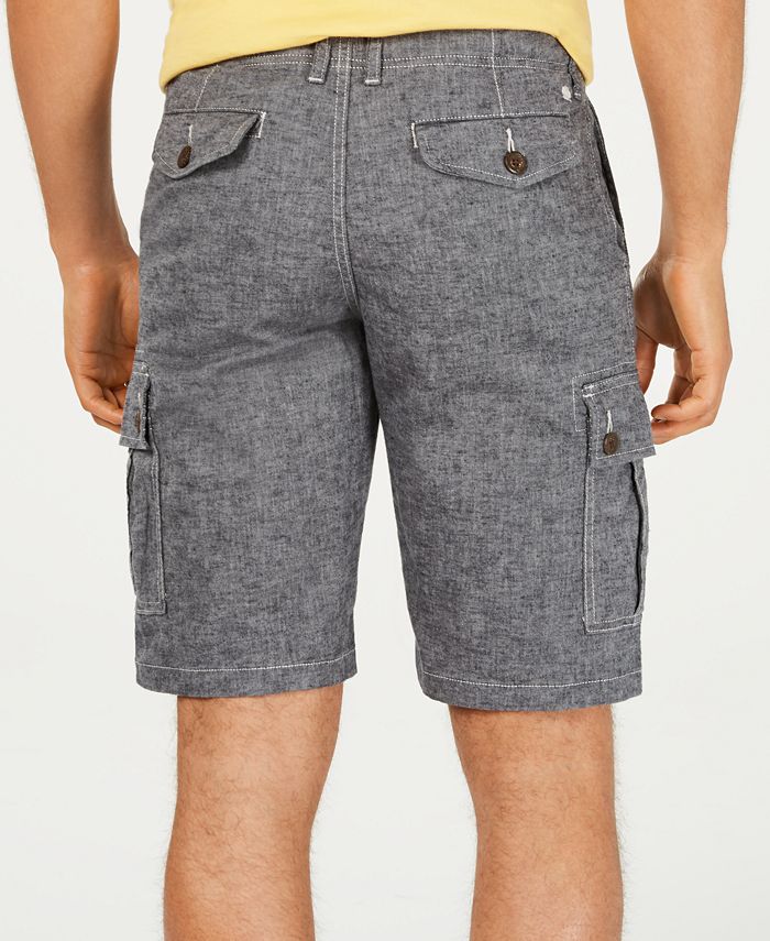 Lucky Brand Men's Linen Cargo Shorts - Macy's