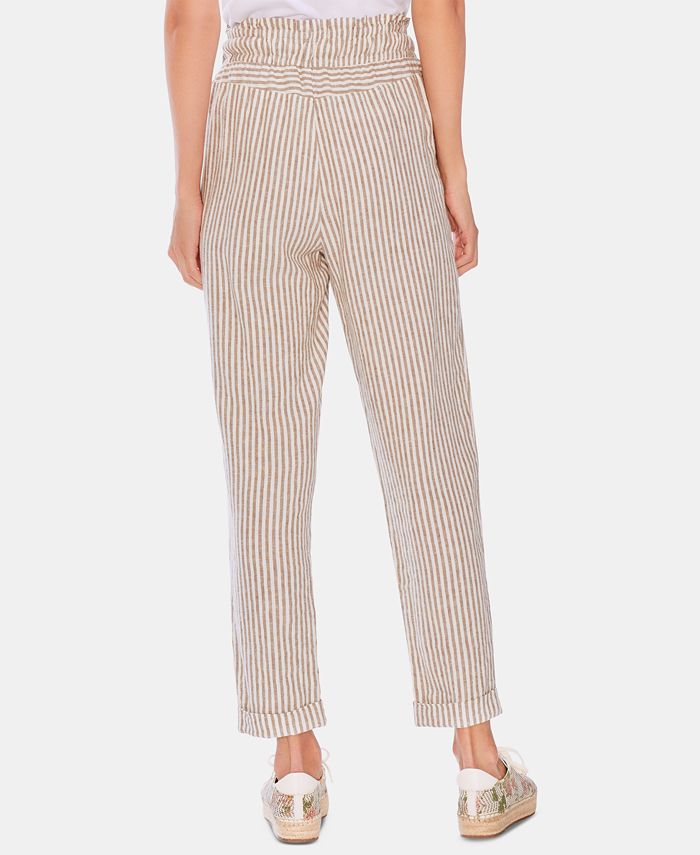 Vince Camuto Striped Paperbag Pants Macy S