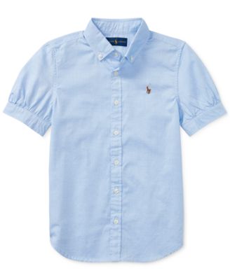 Polo Ralph Lauren - Girls' Solid Oxford Top