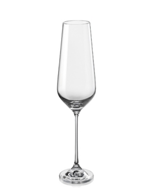 Red Vanilla Sandra All Purpose Wine Glass 15.25 Oz, Set Of 6 In Clear