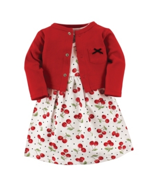 Hudson Baby Dress and Cardigan Set 0-24 Months