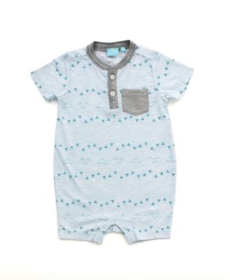 henley romper baby