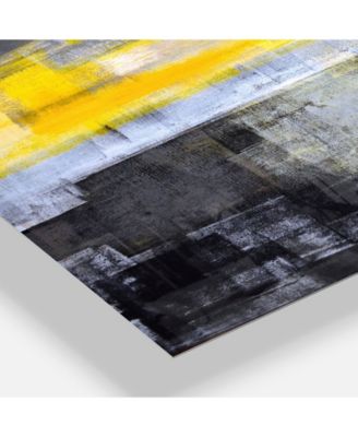 Design Art Designart Oversized Modern Metal Wall Clock