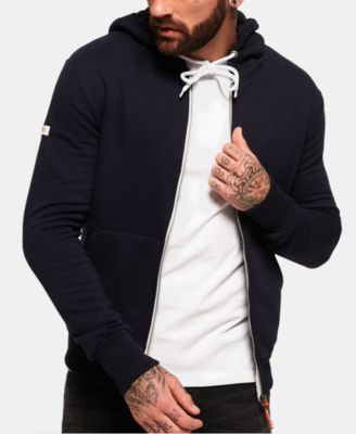 mens navy superdry hoodie