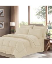 Sweethome Collection 8-piece Greek Key Bedding Set
