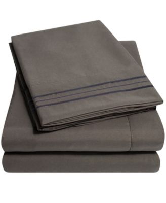 Microfiber 4-Pc. Sheet Set, King