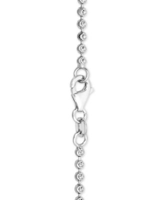 Moon Link 18" Chain Necklace in 14k Gold
