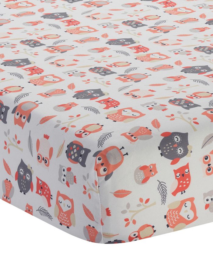 Lambs & Ivy Family Tree with Owls 4Piece Baby Crib Bedding Set Macy's