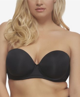 Marvelous Full Figure Strapless Contour Bra
