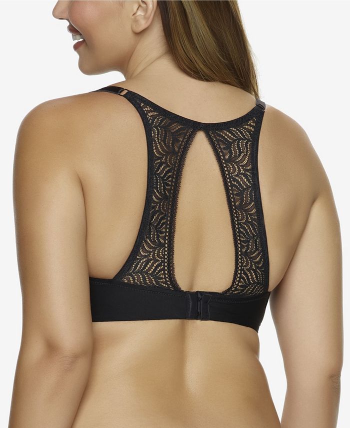 Paramour by Felina | Body Soft Back Smoothing T-Shirt Bra (Black, 34DD)