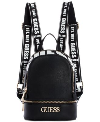 skye debossed logo backpack