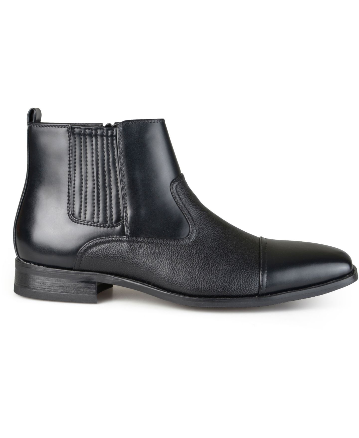 Мужские туфли Vance Co. Alex Dress Shoe, цвет: Чёрный — фото 2