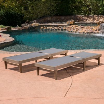 Sumrland Outdoor Chaise Lounge, Set of 2