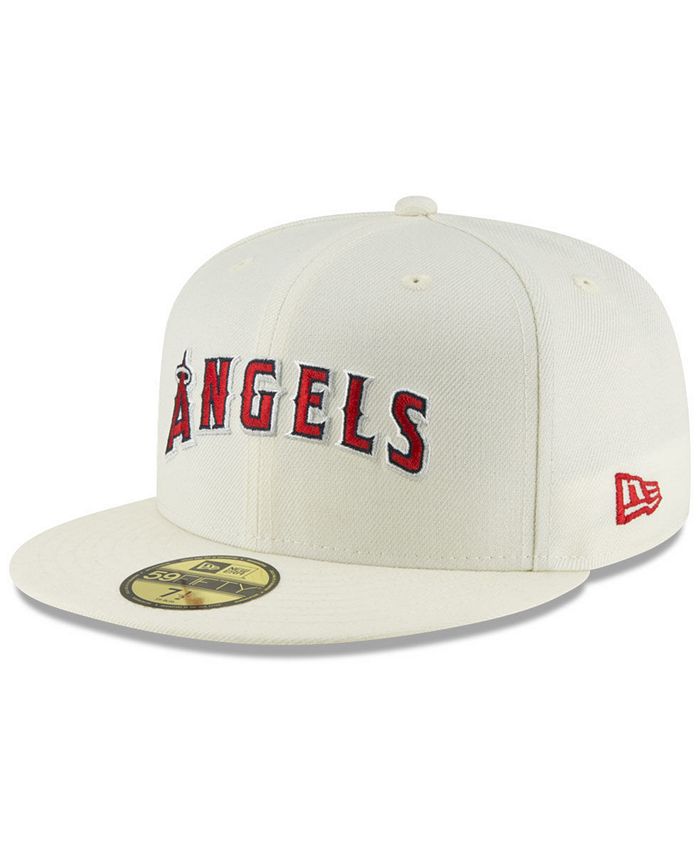 New Era Los Angeles Angels Vintage World Series Patch 59FIFTY Cap - Macy's