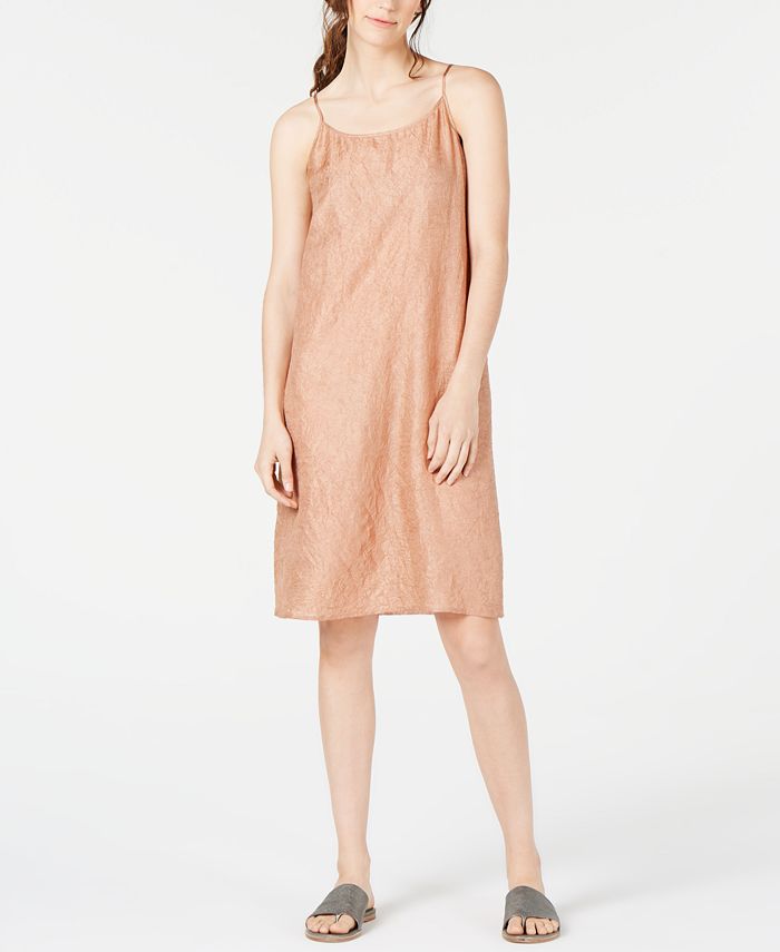 Eileen Fisher Silk Slip Dress Macy's