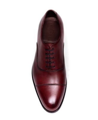 Men's Clinton Cap-Toe Leather Oxfords