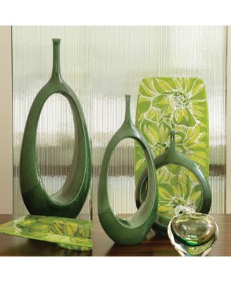 Open Oval Ring Vase Medium