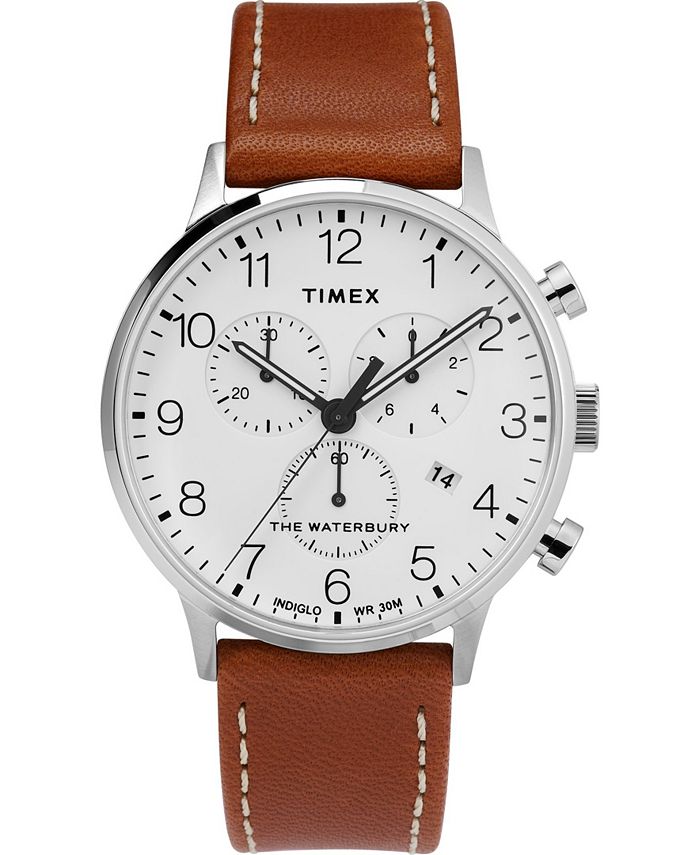 Timex waterbury sale classic chronograph