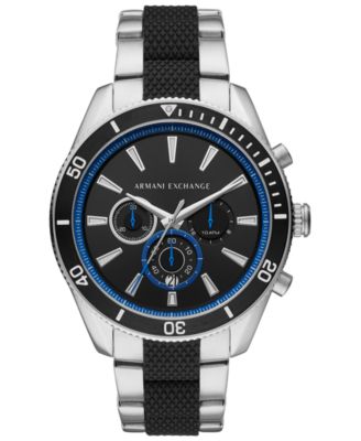 armani exchange watch chronograph